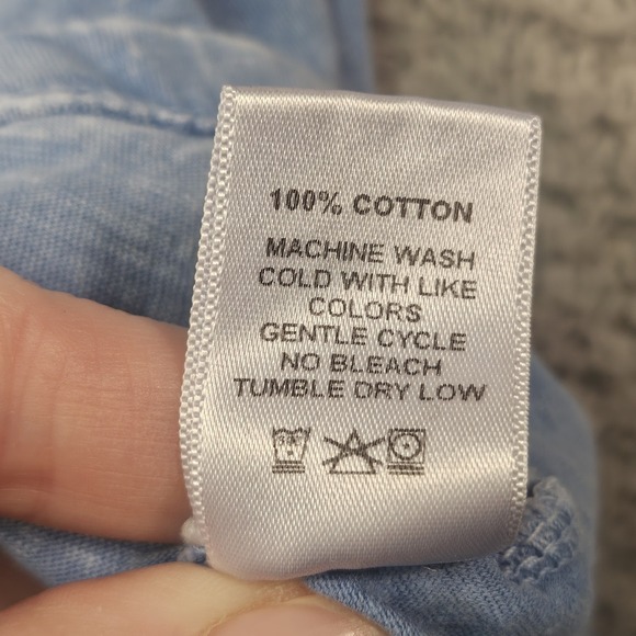 Jess & Jane Tunic Top Women M Dog Graphic Mineral Wash Artsy Lagenlook Whimsical - Picture 7 of 13